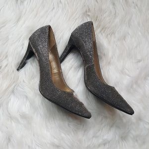 Bandolino silver heels